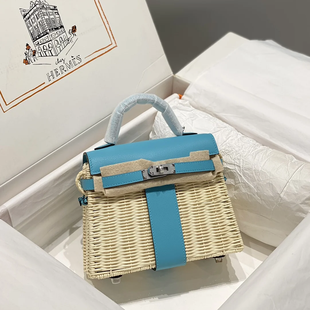 Hermes Kelly Picnic 20cm Handbag
