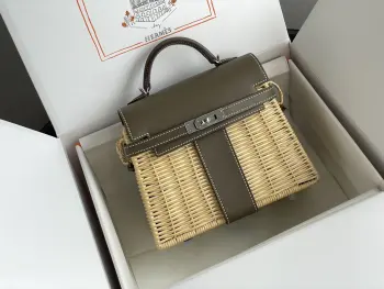 Kelly Picnic 20cm Handbag Replica Hermes womens bags