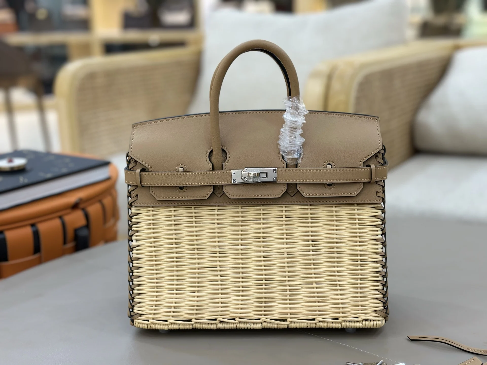 Hermes Birkin Picnic Handbag