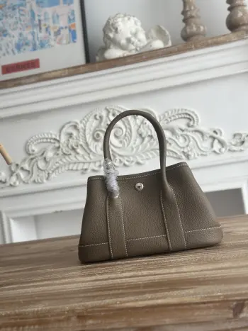 Garden Party handbag in Ntogo leather for women Replica Hermes womens bags