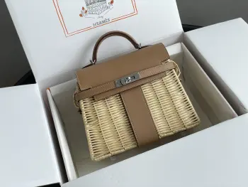 Kelly Picnic 20cm Handbag Replica Hermes womens bags