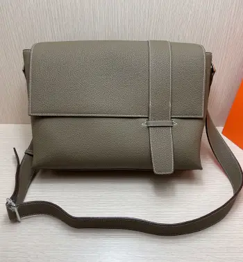 Alfred Messenger Bag Crossbody Bag 27cm Men s Bag Replica Hermes mens bags
