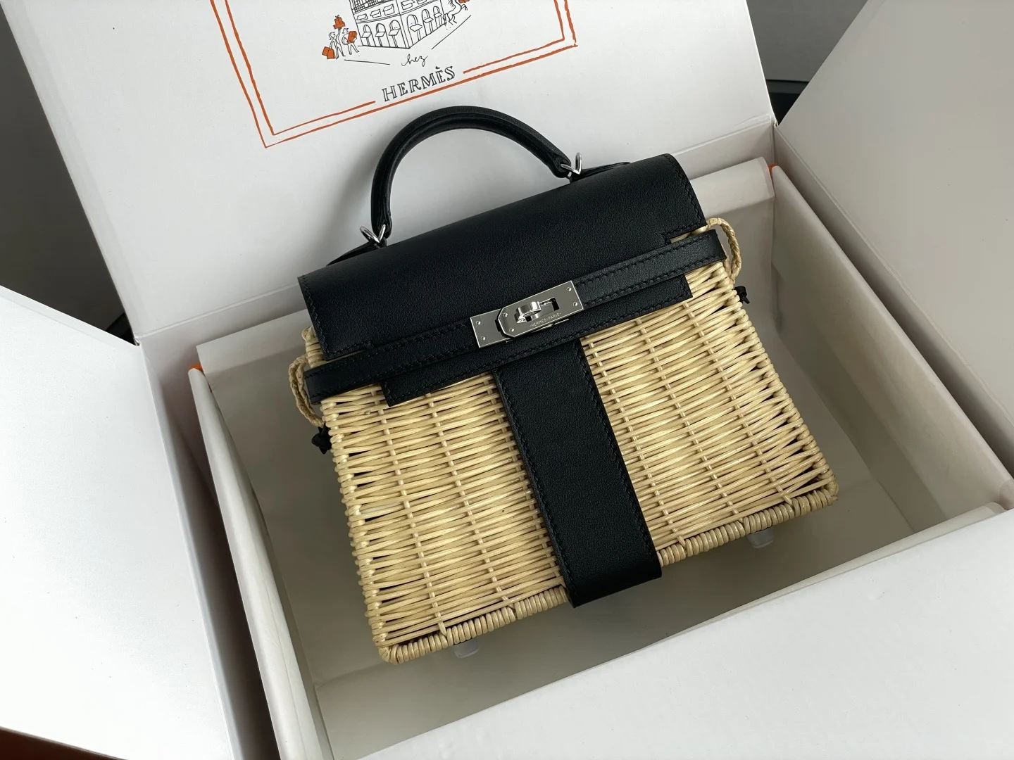 Hermes Kelly Picnic 20cm Handbag