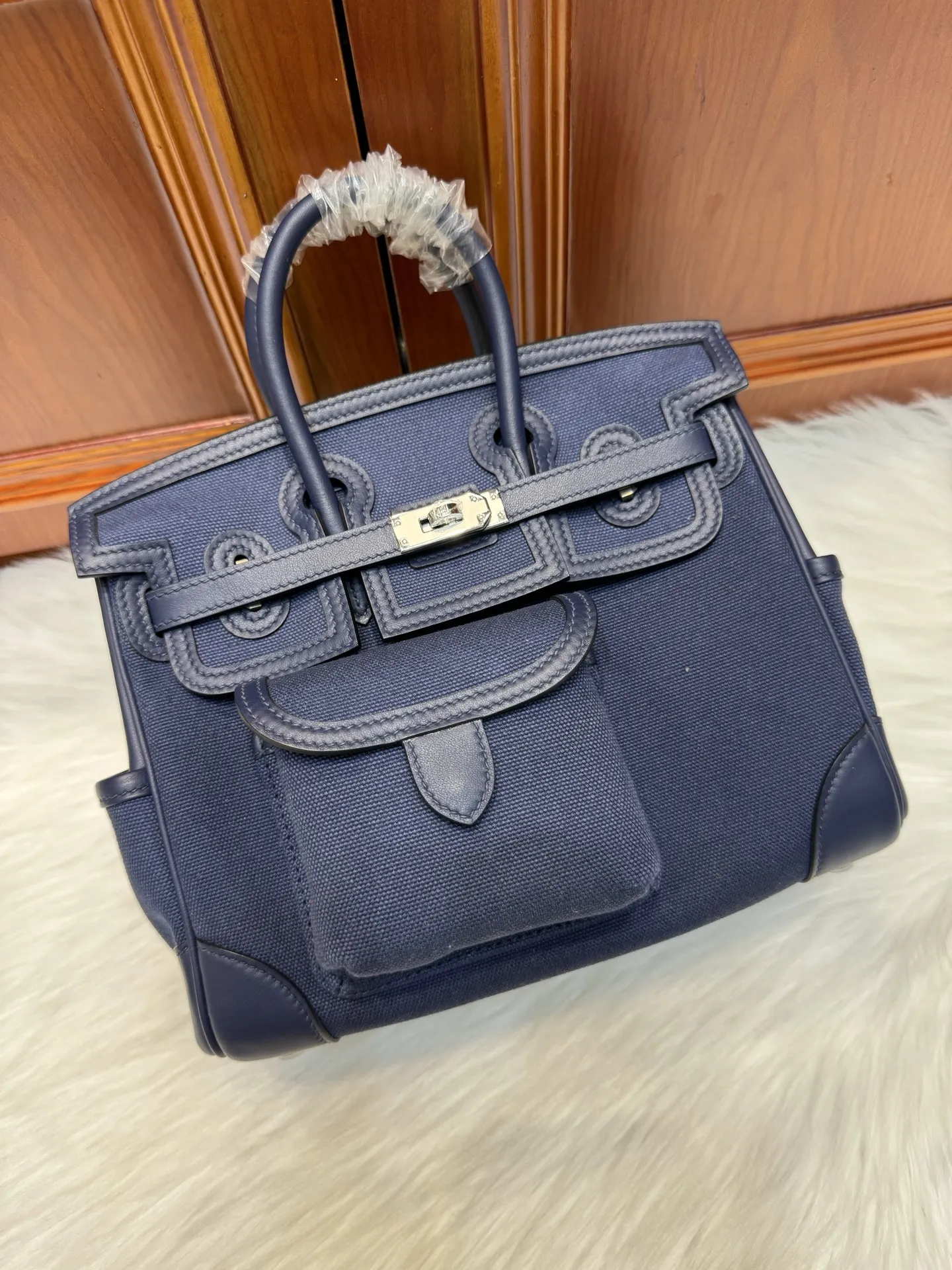 Hermes Birkin Cargo 25cm Handbag for Men and Women