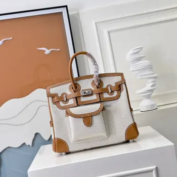 Birkin Cargo 25cm Handbag for Men and Women Replica Hermes mens bags