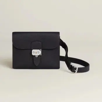 Sac a Depeches Portfolio Crossbody Bag with Combination Lock 21cm Replica Hermes mens bags