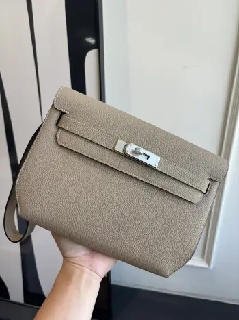 Kelly Depesche 25cm Clutch Bag for Men and Women Replica Hermes clutches