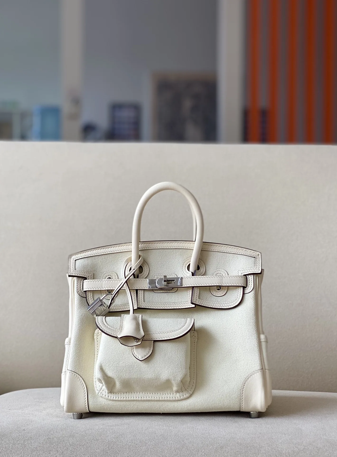 Hermes Birkin Cargo 25cm Handbag for Men and Women