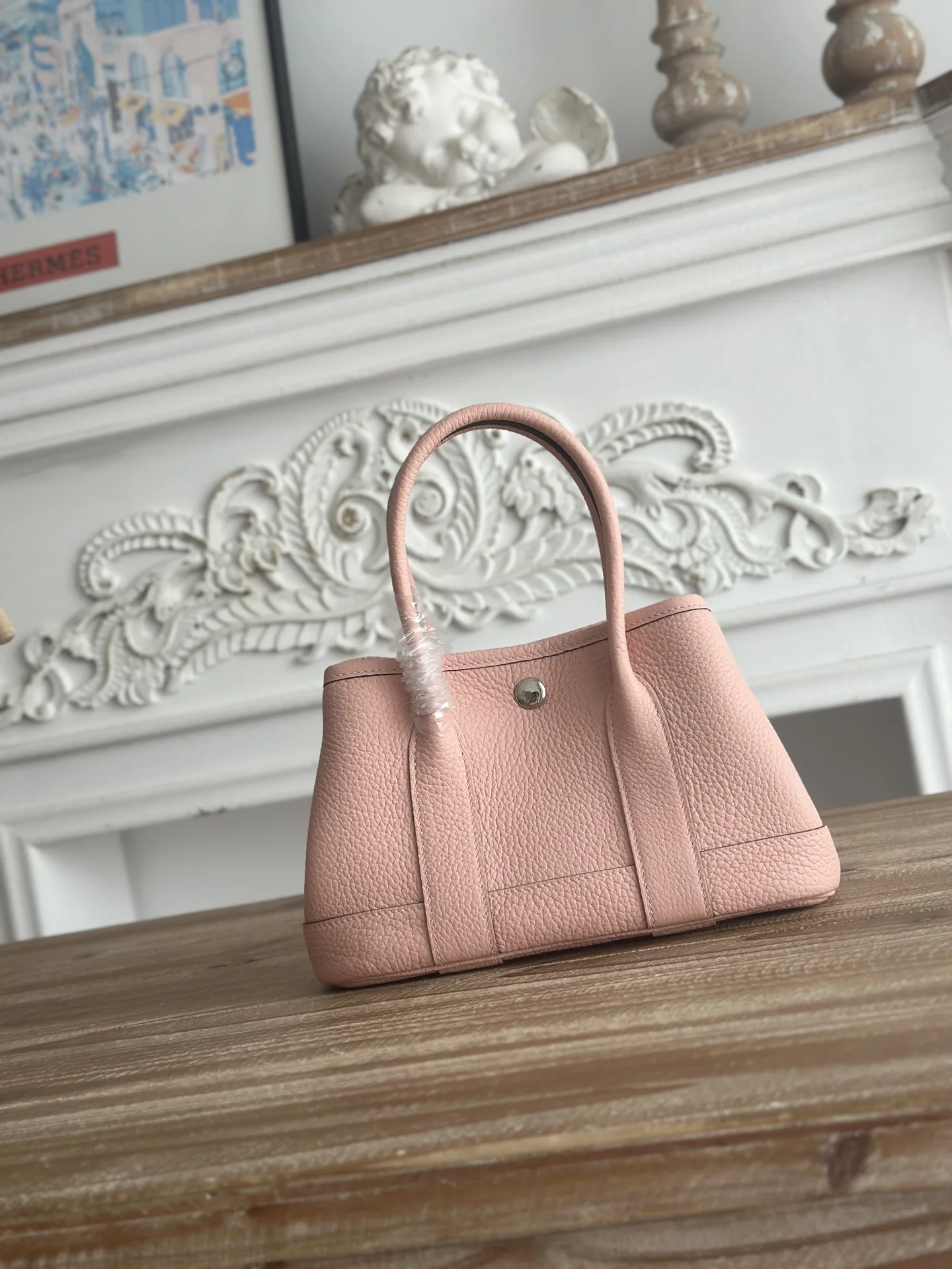 Hermes Garden Party handbag in Ntogo leather for women