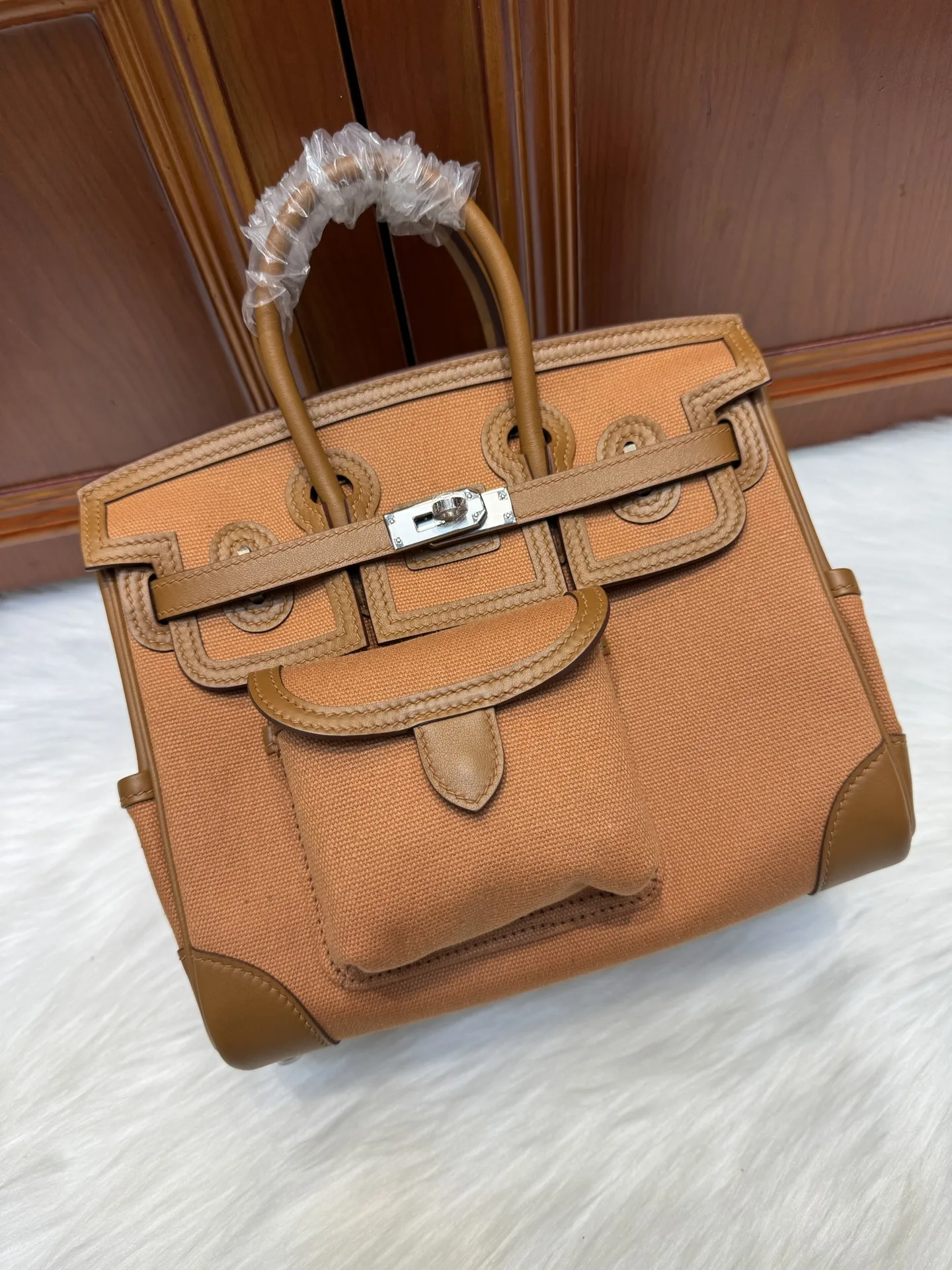 Hermes Birkin Cargo 25cm Handbag for Men and Women