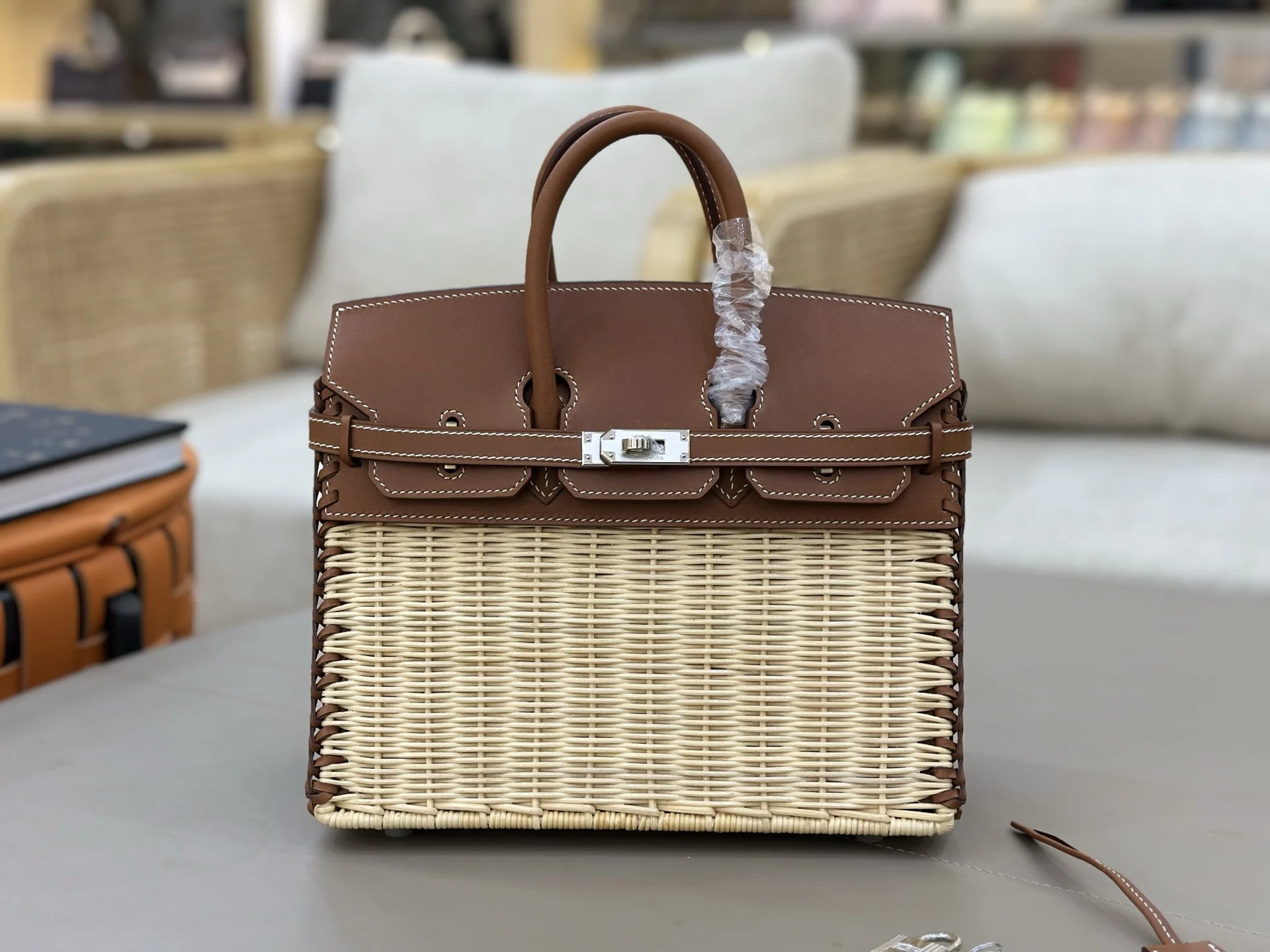 Hermes Birkin Picnic Handbag