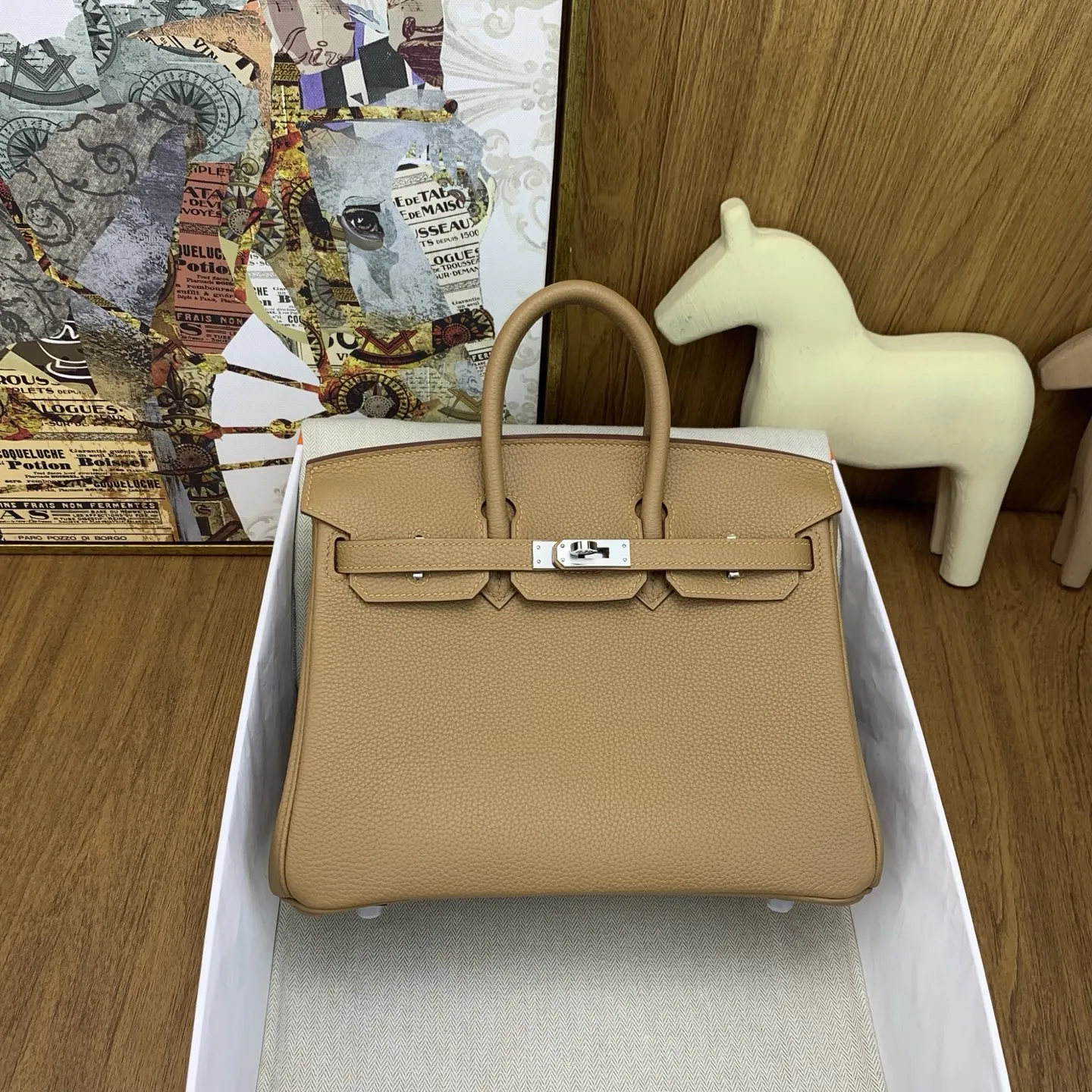 Hermes Birkin 25cm Togo Classic Women s Handbag