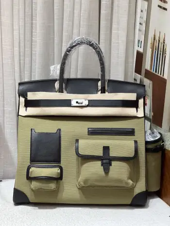 Birkin Cargo 40cm Handbag for Men and Women Replica Hermes mens bags