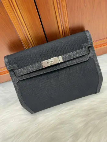 Kelly Depesche 25cm Clutch Bag for Men and Women Replica Hermes clutches