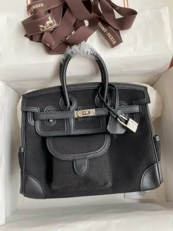 Birkin Cargo 25cm Handbag for Men and Women Replica Hermes mens bags
