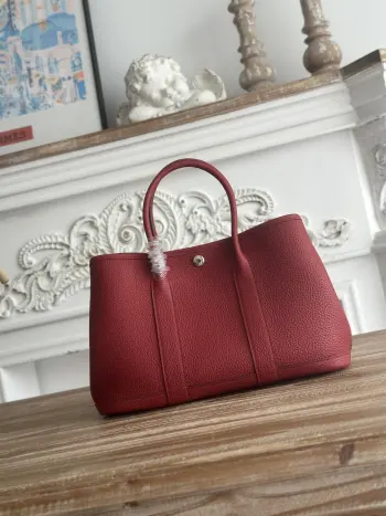 Garden Party handbag in Ntogo leather for women Replica Hermes womens bags