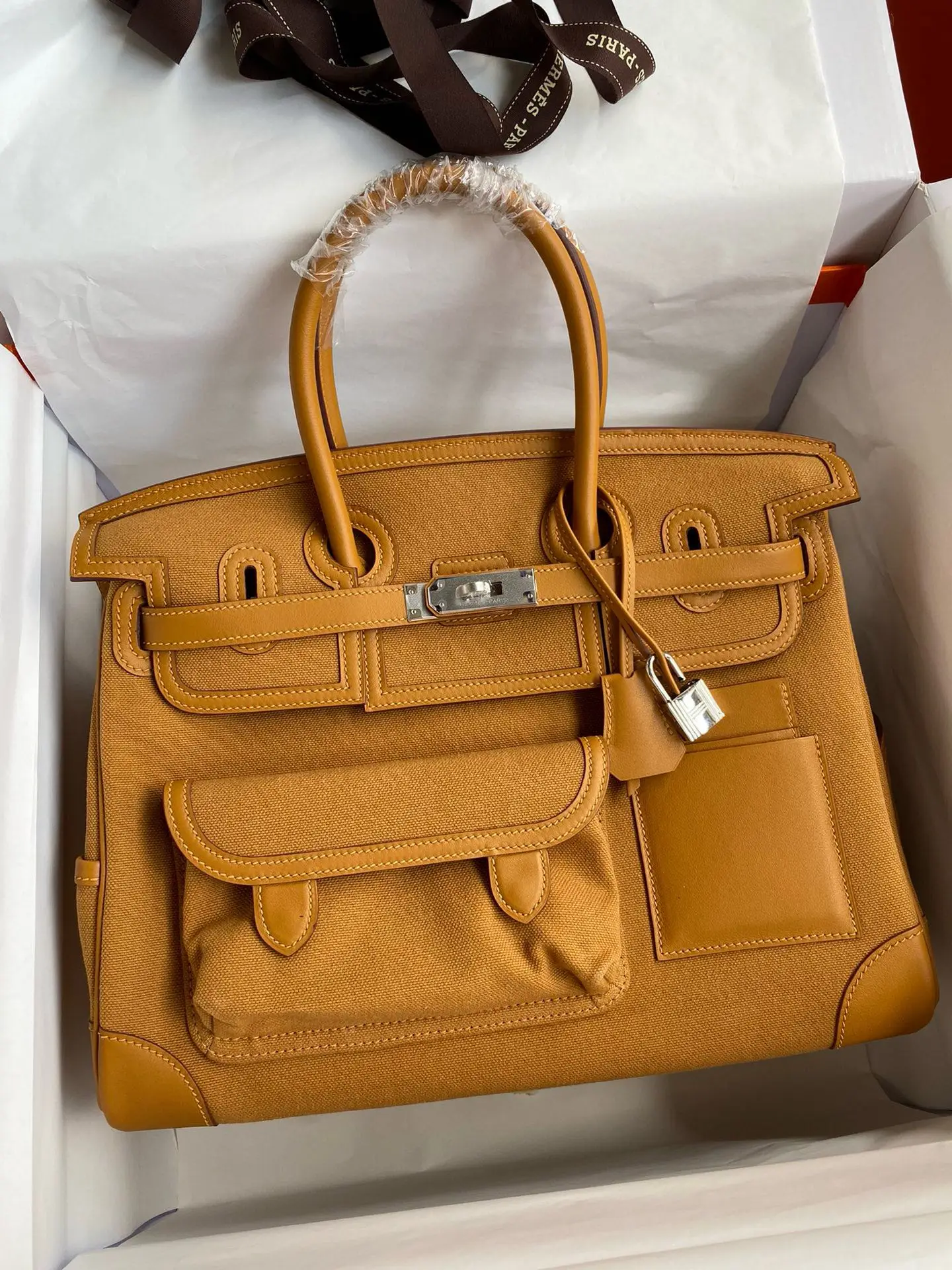 Hermes Birkin Cargo 25cm Handbag for Men and Women