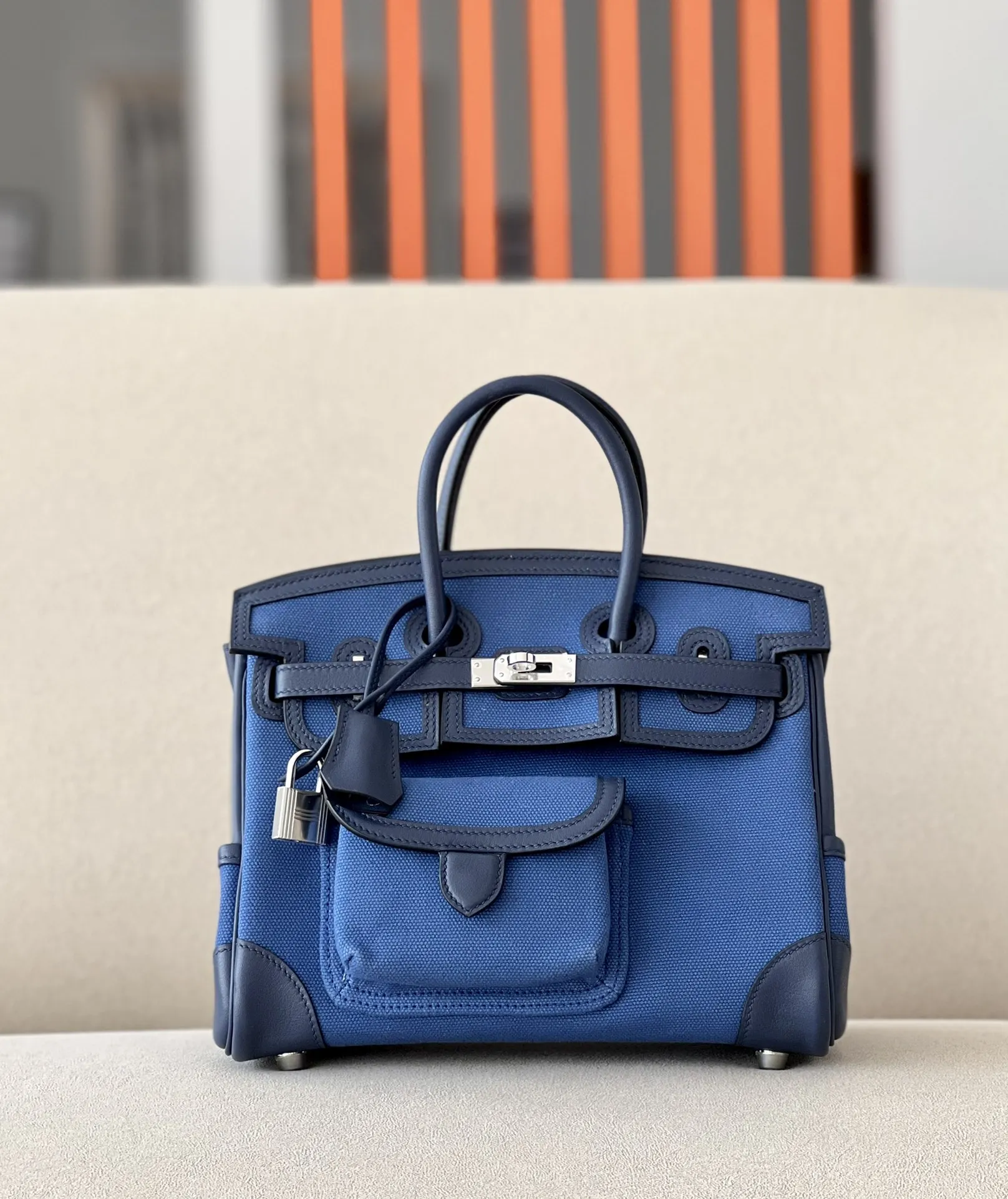 Hermes Birkin Cargo 25cm Handbag for Men and Women
