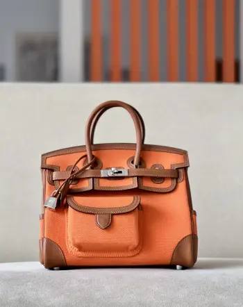 Birkin Cargo 25cm Handbag for Men and Women Replica Hermes mens bags