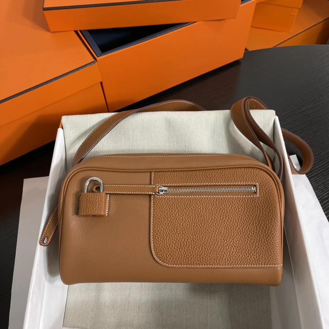Hermes Boston Nouveau On Boby Crossbody Bag