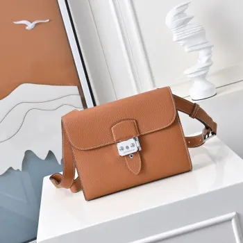 Sac a depeches 21 Colorblock Handbag, Men s and Women s Crossbody Bag Replica Hermes mens bags