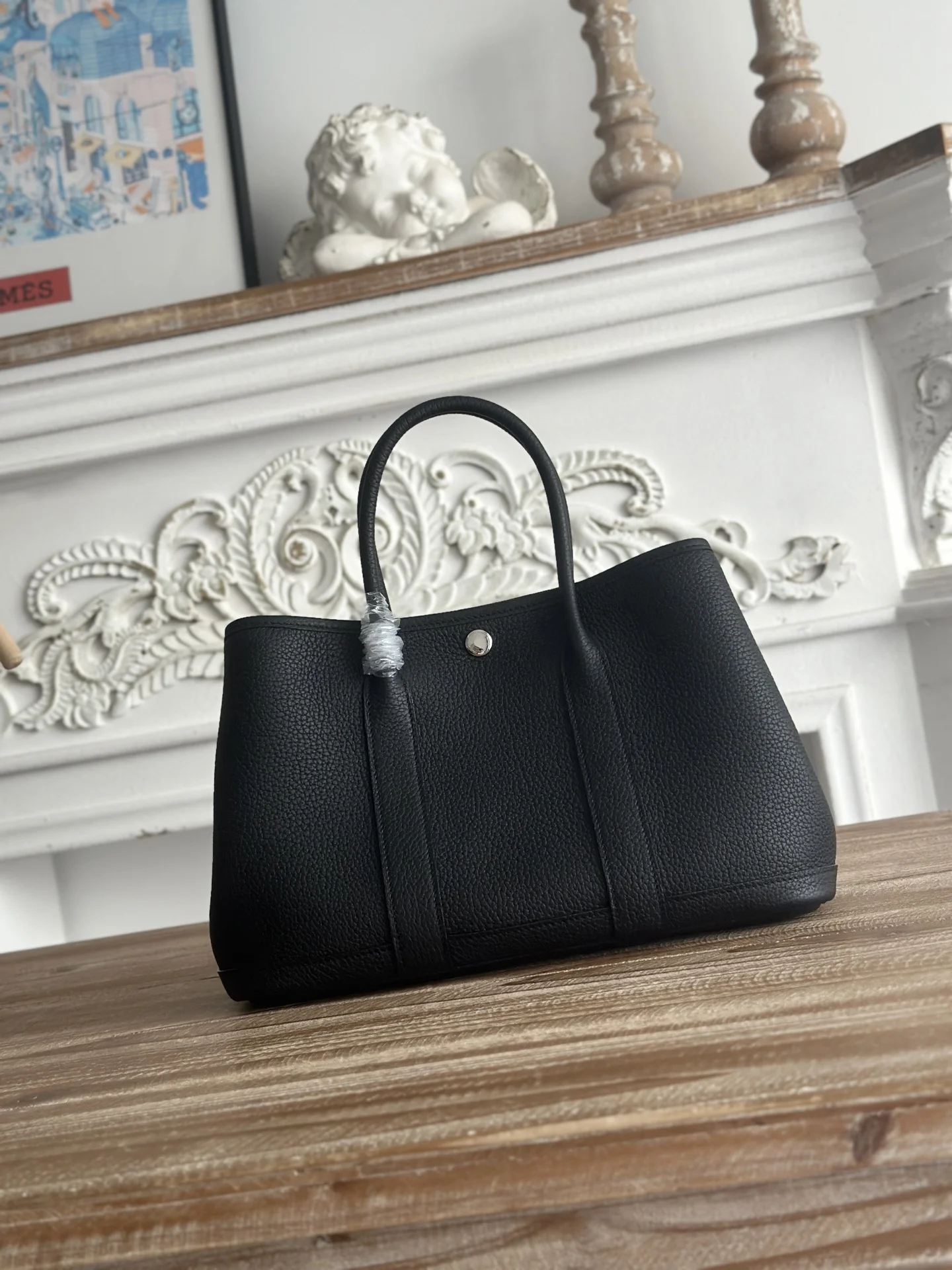 Hermes Garden Party handbag in Ntogo leather for women