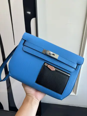 Kelly Depesche 25cm Clutch for Men and Women Replica Hermes clutches