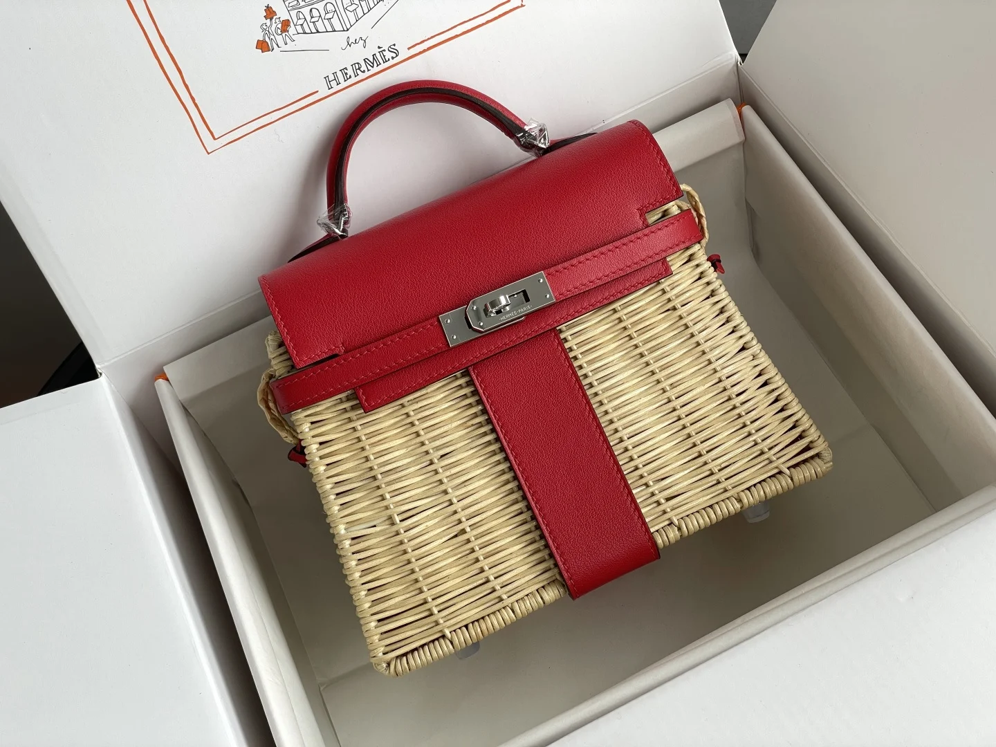 Hermes Kelly Picnic 20cm Handbag