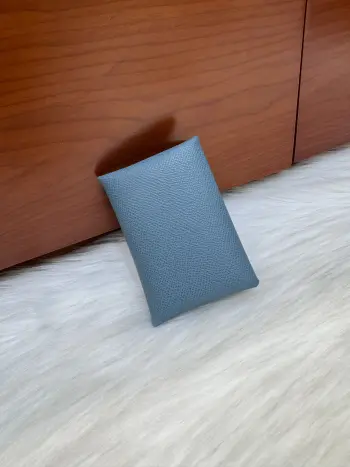 Calvi Duo card holder Epsom coin purse Replica Hermes wallets