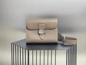 Sac a Depeches Lock Envelope Crossbody Bag 21cm Replica Hermes mens bags