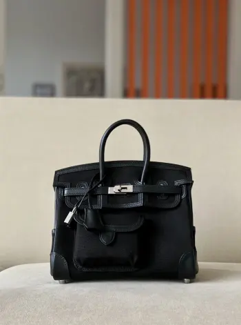 Birkin Cargo 25cm Handbag for Men and Women Replica Hermes mens bags