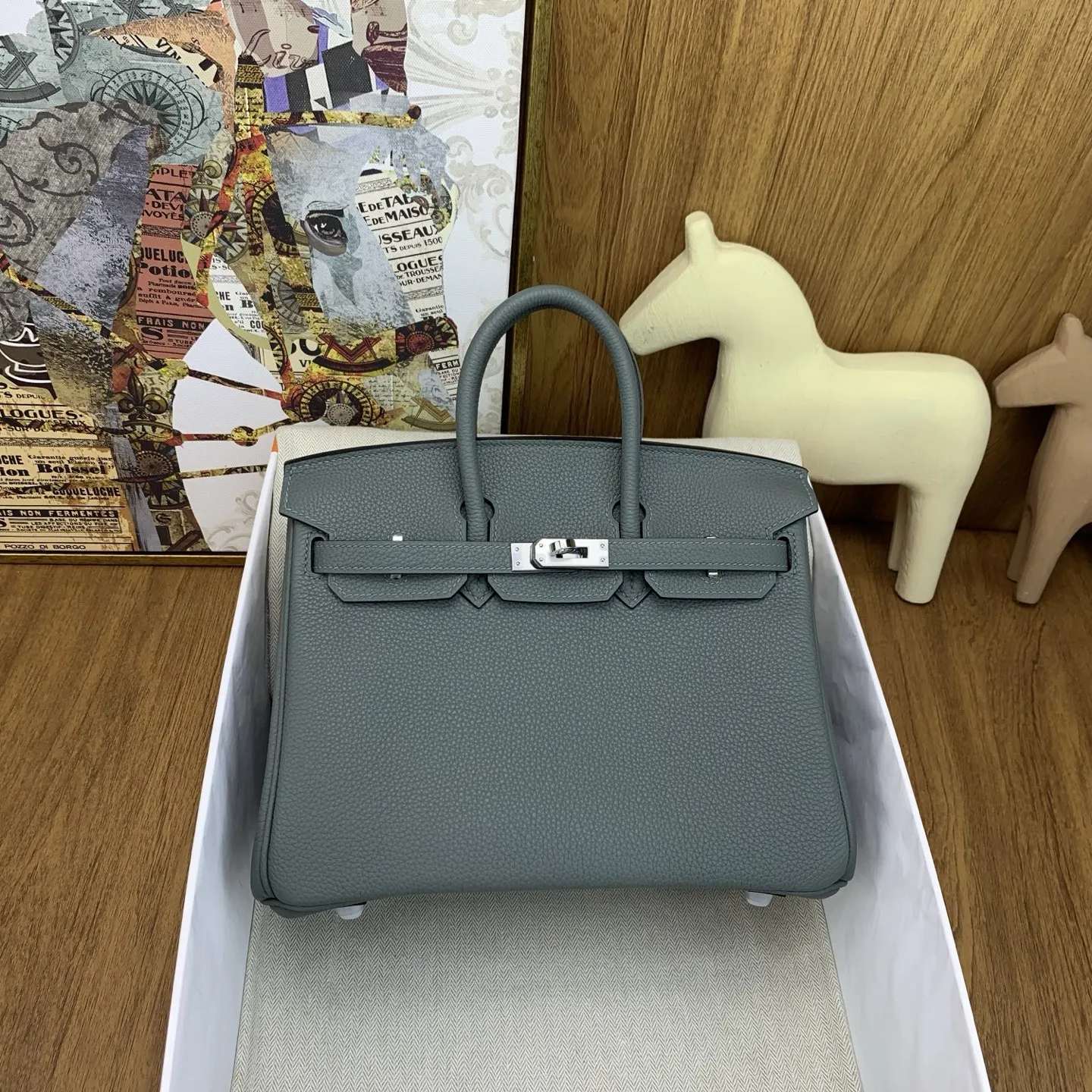Hermes Birkin 25cm Togo Classic Women s Handbag