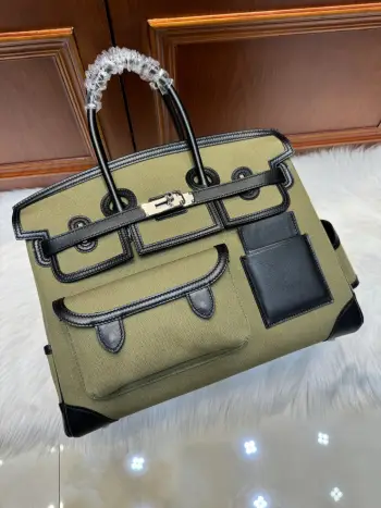 Birkin Cargo 35cm Handbag for Men and Women Replica Hermes mens bags
