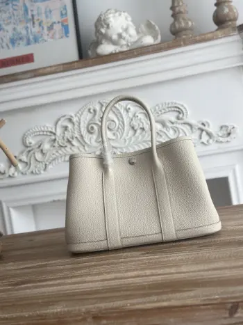 Garden Party handbag in Ntogo leather for women Replica Hermes womens bags