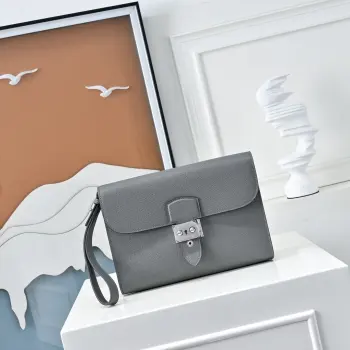 Sac a Depeches Messenger 21cm Men s Clutch Replica Hermes mens bags