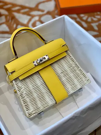 Kelly Picnic 20cm Handbag Replica Hermes womens bags