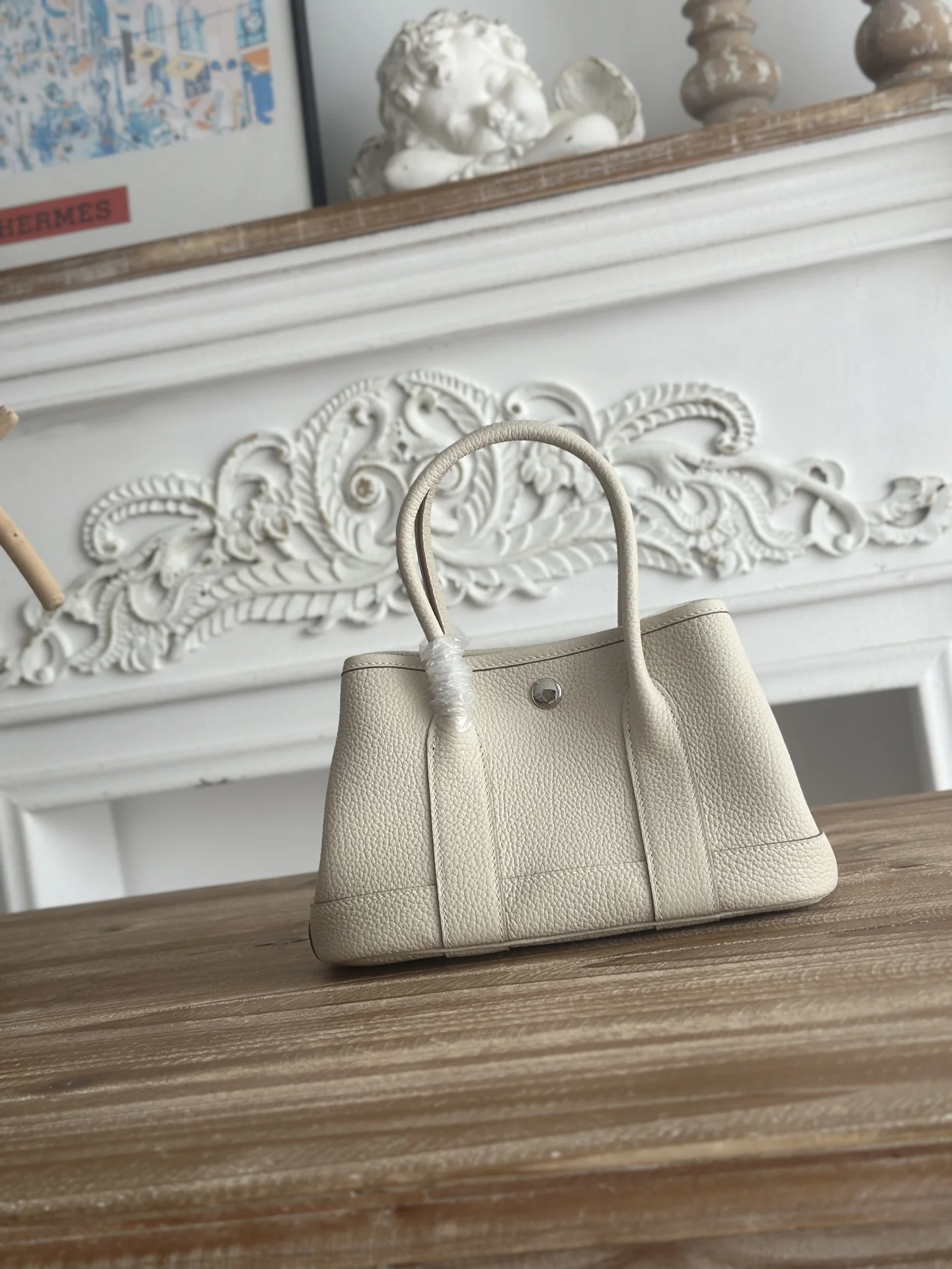 Hermes Garden Party handbag in Ntogo leather for women