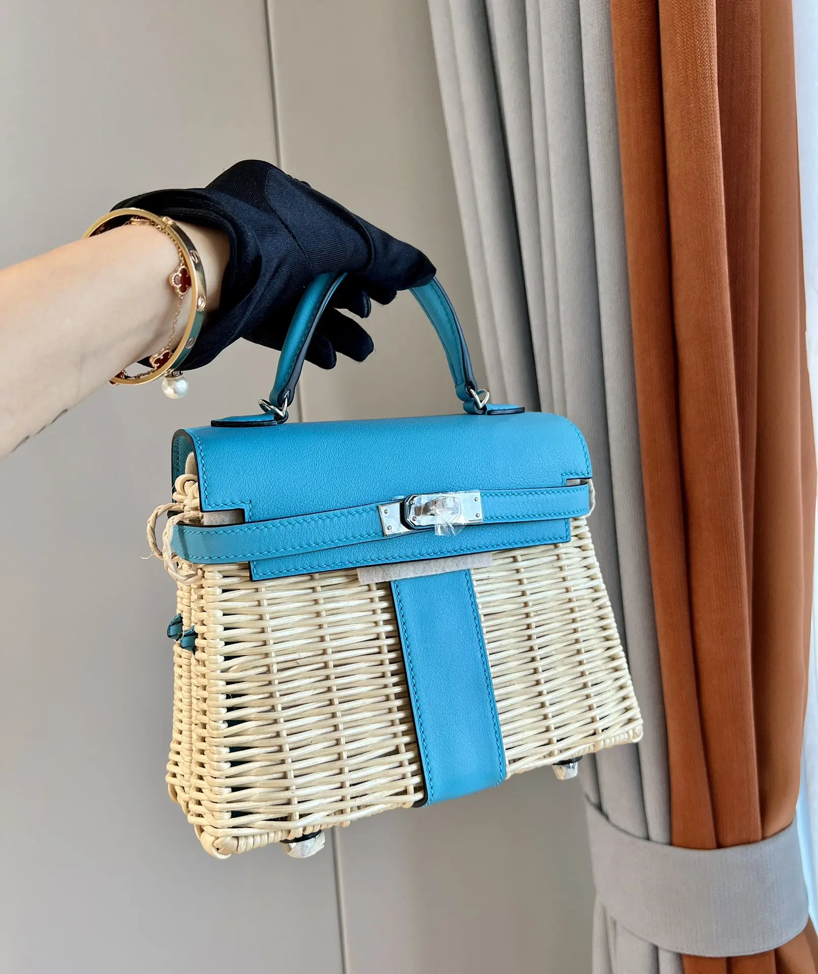 Hermes Kelly Picnic 20cm Handbag