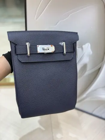 Hac a dos Trumpet Backpack 21cm Men s and Women s Chest Bag Replica Hermes mens bags