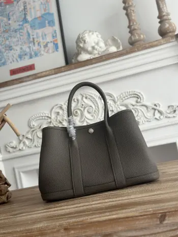 Garden Party handbag in Ntogo leather for women Replica Hermes womens bags