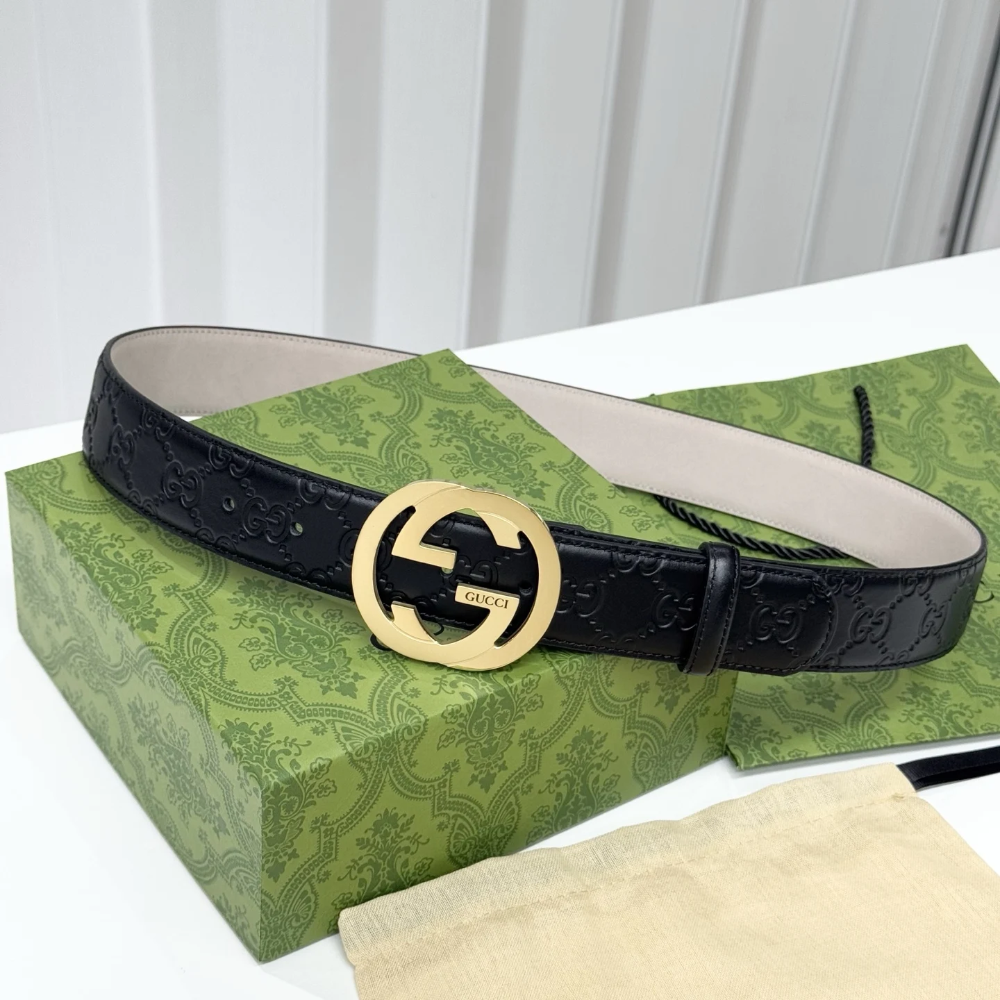 Gucci 38MM Men s Business Casual Leather Belt Gucci 38MM Men s Business Casual Leather Belt