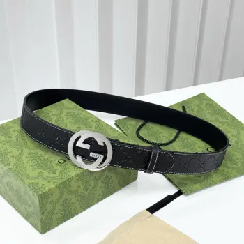 38MM Men s Business Casual Leather Belt Replica Gucci Mens Belts
