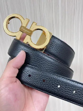 3.5cm width, premium custom-made men s leather belt, reversible. Replica Ferragamo Mens Belts