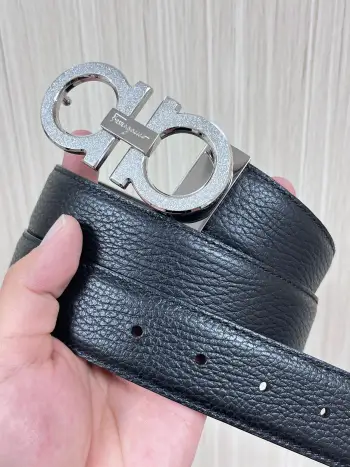 3.5cm width, premium custom-made men s leather belt, reversible. Replica Ferragamo Mens Belts