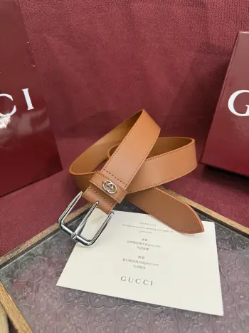 673921 AP0G 601254 Men s Leather Belt, 3.5cm Width Replica Gucci Mens Belts