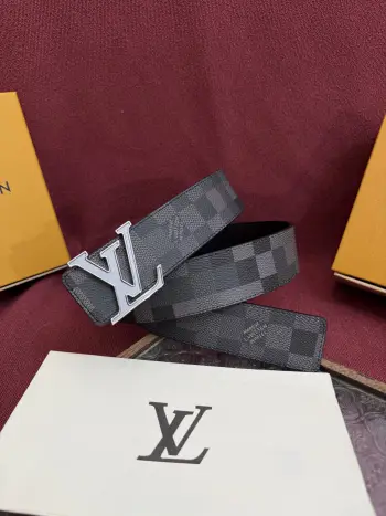 40mm width, double-sided original custom imported fabric men s belt Replica Louis Vuitton Mens Belts