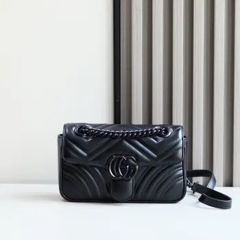 446744 GG Marmont mini bag Replica Gucci womens bags
