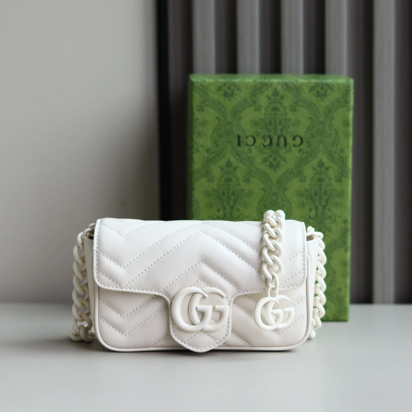 Gucci 699757 Marmont Chain Macaron Mini Bag