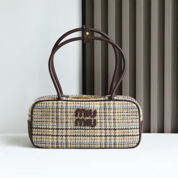 5BB173 Canvas Bowling Women s Tote Bag Replica MIU MIU womens bags