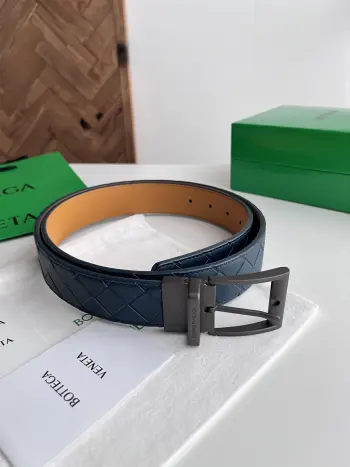 35MM 2025 intreccio new men s woven belt Replica Bottega Veneta Mens Belts